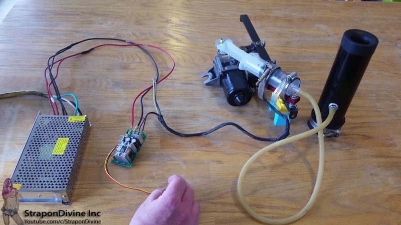 Homemade Cock Sucking Sex Machine #1 (Proof of Concept)