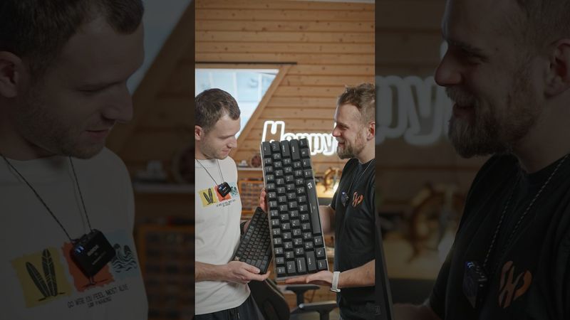 Огромная клавиатура за 5500₽ с WB! 🔥😱 #happypc