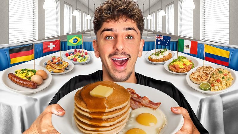 I Tried Breakfast From Every Country in the World!