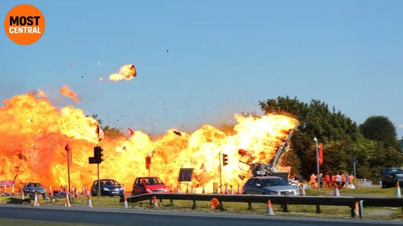 When Crashes Ignite – Epic Failures Caught on Camera Before Disaster