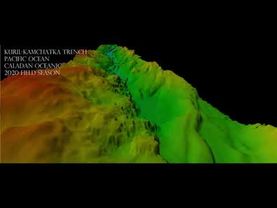 Fly Through: The Kuril-Kamchatka Trench