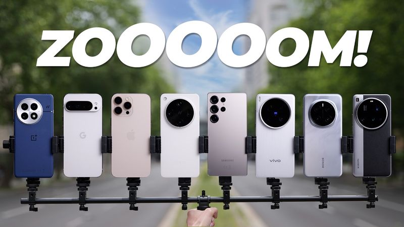 Ultimate ZOOM Test! 8 Flagships - Who Wins the Crown?