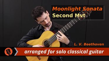 Beethoven - Moonlight Sonata (2nd Movement), arr. Emre Sabuncuoglu