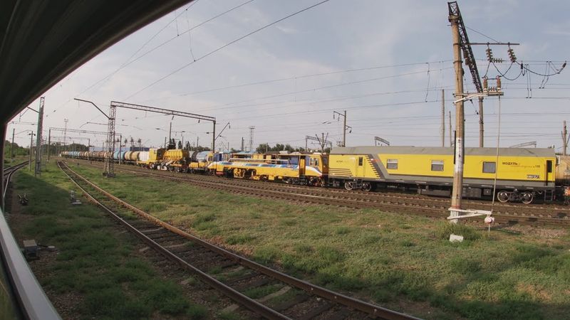 Отправление из Тихорецка на Краснодар | Тихорецкая - 542 км из окна поезда