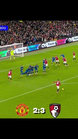 Man Utd 4:4 Bournemouth 🤯🔥 | Highlights #football #fyp #manchesteruni...