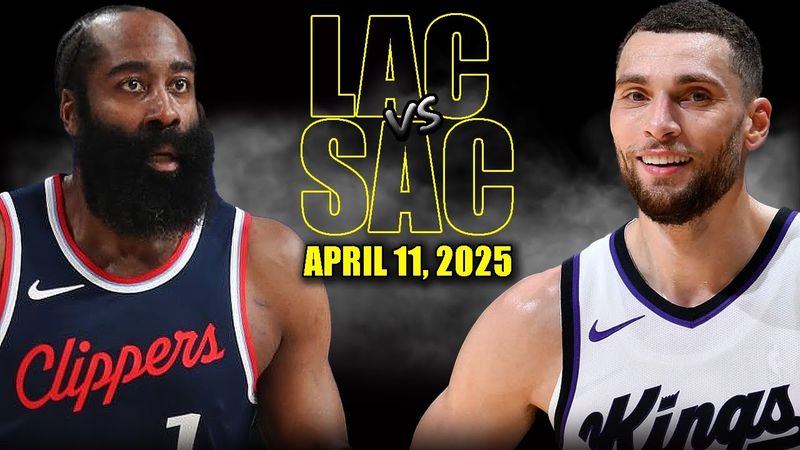 Los Angeles Clippers vs Sacramento Kings Full Game Highlights - April 11, 2025 | NBA Regular Season