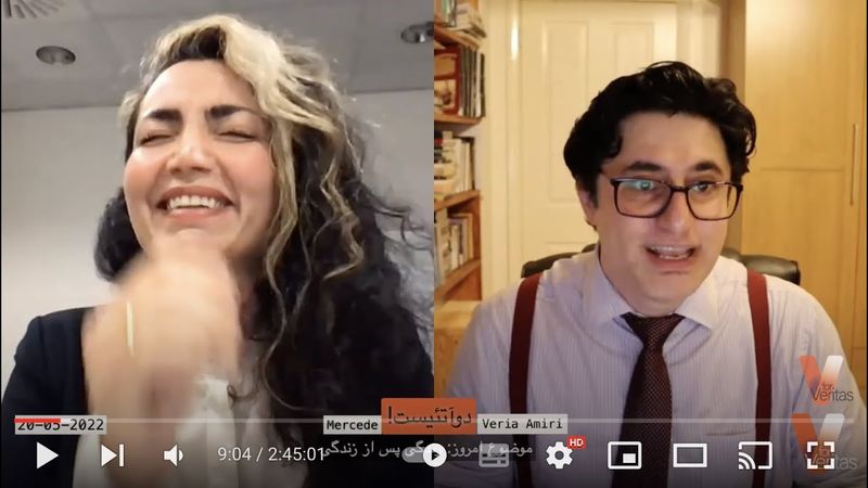 Persian_2Atheists_Veria Amiri_Mercede_20-05-2022 NDE وریا امیری_زندگی پس از زندگی و