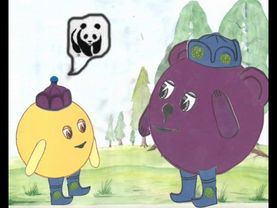 Мультфильм "Борбак далган" (Колобок) Студия "Авырал"