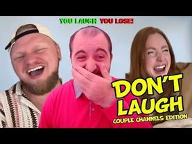 Try not to Laugh Challenge Couple Channels Edition (Hannah & Regal Edition) - Reaction!