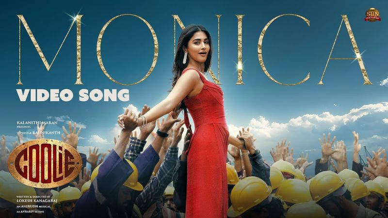 Monica - Video Song | COOLIE | Superstar Rajinikanth | Sun Pictures | Lokesh | Anirudh | Pooja Hegde