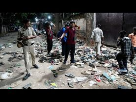 At least 11 people were killed in stampede outside cricket stadium in southern India
