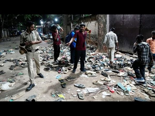 At least 11 people were killed in stampede outside cricket stadium in southern India