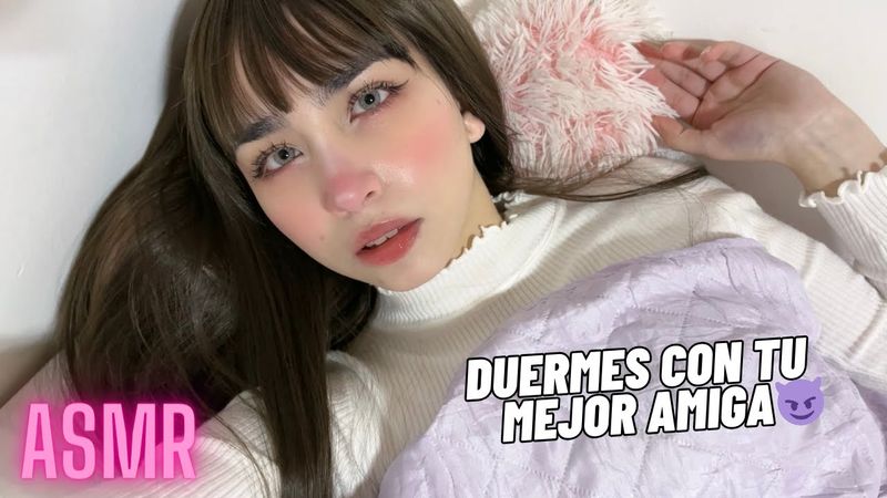 ASMR| Te DUERMES con tu MEJOR AMIGA en un día de lluvia (Roleplay)