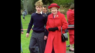 All Grandchildren of Queen Elizabeth II at her funeral #RIP#queenelizabethii