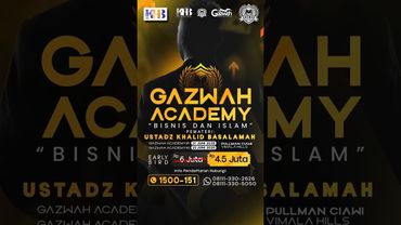 🚨 GAZWAH ACADEMY IS BACK! - KHALID BASALAMAH 🚨