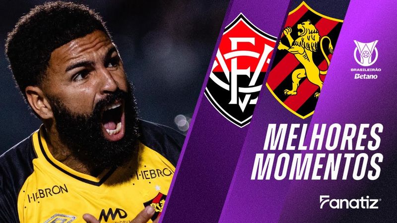 Vitória 2 x 2 Sport Recife I Melhores momentos I Brasileirão 2025