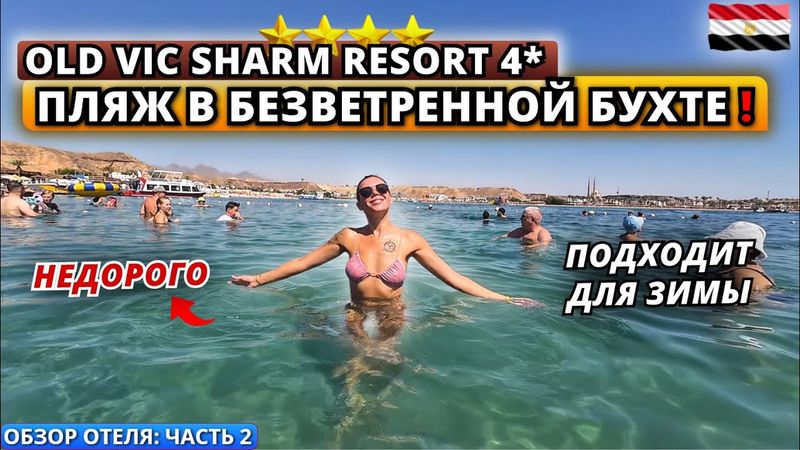 Египет🇪🇬 НЕДОРОГОЙ отель для ЗИМНЕГО ОТДЫХА❗Old Vic Sharm Resort 4* - Подробный обзор отеля: часть 2