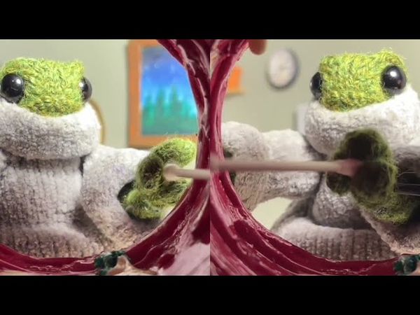 ASMR Froggie Friend Cleans Your Ears! 🦻🏼 | Relaxing Deep Ear Cleaning for Tingles & Sleep 💤