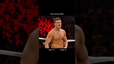 Every John Cena vs. Cody Rhodes WWE Match Ever 🥵 Edit