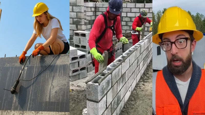 Smart Workers vs Hilarious Fails - Expert-Recommended Tricks #adamrose #construction #45