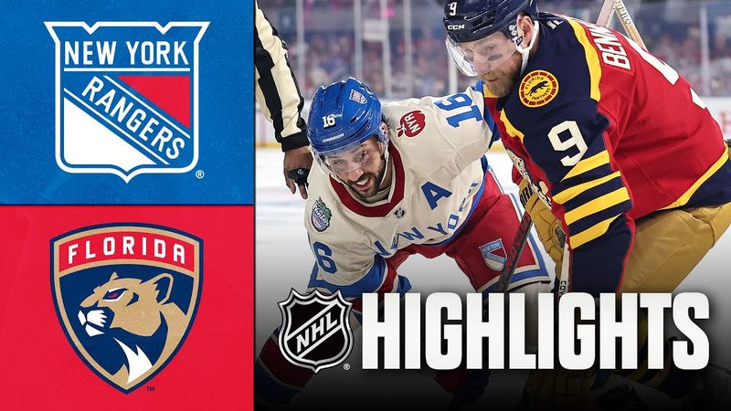 Rangers vs. Panthers | NHL Winter Classic Highlights | January 02, 2026