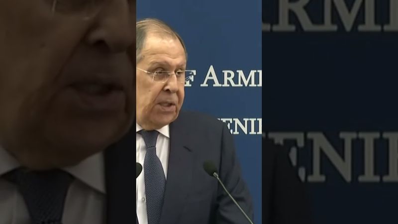 Сергей Лавров наехал на Армению из-за Азербайджана