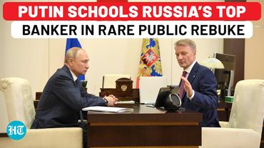 On Camera: Vladimir Putin Clashes With Sberbank CEO Over State Of Russian Economy