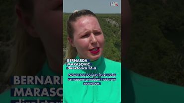 NP Krka sve posjećeniji od strane turista #HRTDnevnik #nacionalnipark #krka #hrvatska