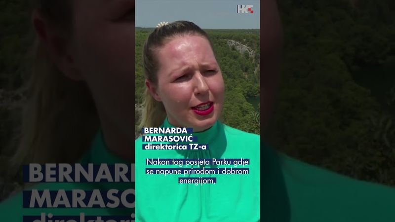 NP Krka sve posjećeniji od strane turista #HRTDnevnik #nacionalnipark #krka #hrvatska