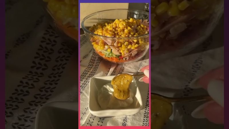 Ещё один салат ...🌮