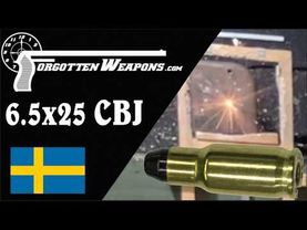 6.5x25mm CBJ: Shooting Through an APC with a Glock?