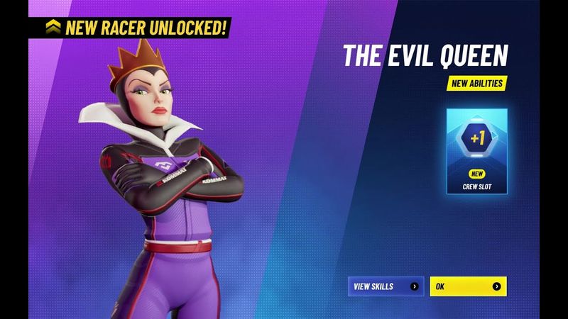 Disney Speedstorm: New Racer Unlocked: The Evil Queen