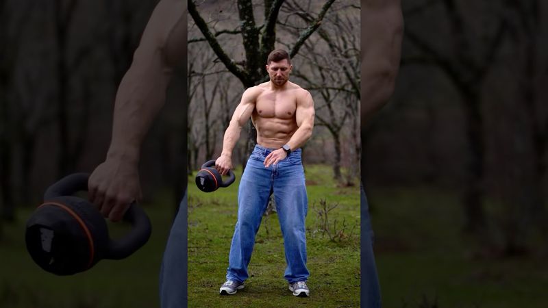 Функциональная тренировка с гирей