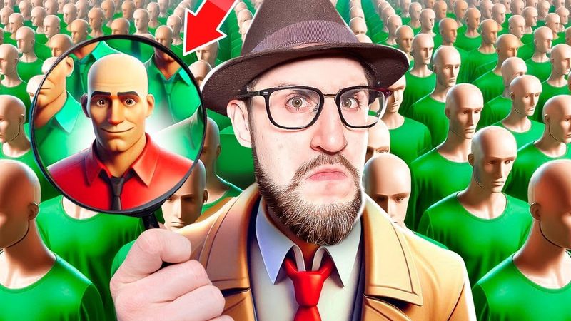 НАЙДИ 1 ШПИОНА СРЕДИ 1.000 ФЕЙКОВ В ГОРОДЕ! 1 ДЕТЕКТИВ vs 3 ШПИОНА! ЭТО НЕВОЗМОЖНО... (SPYFALL)