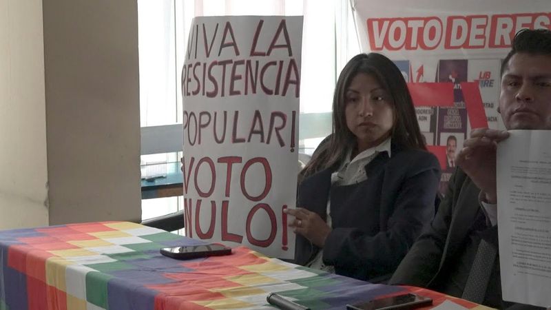 Evo Morales supporters inaugurate 'blank vote' campaign headquarters in Bolivia | AFP