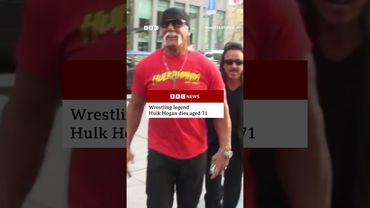 Wrestling legend Hulk Hogan dies aged 71. #HulkHogan #BBCNews