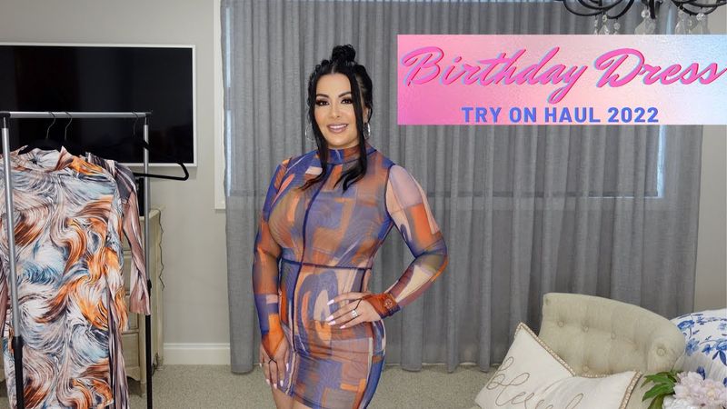 BIRTHDAY DRESS Try On Haul | 2022 |  #tryon #partydress #bodycondresses