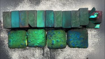 Greenish Moody Dyed and Pasted New Chalk💕