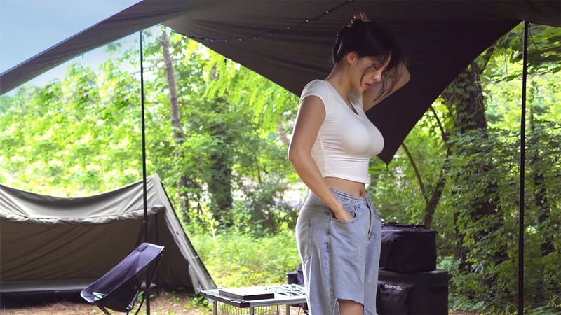 موج گرما 36 درجه سانتیگراد! آیا کمپینگ انفرادی فقط با یک فن امکان پذیر است؟