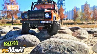 RC Car Xtra Speed D110 Defender Autumn Trail RUN