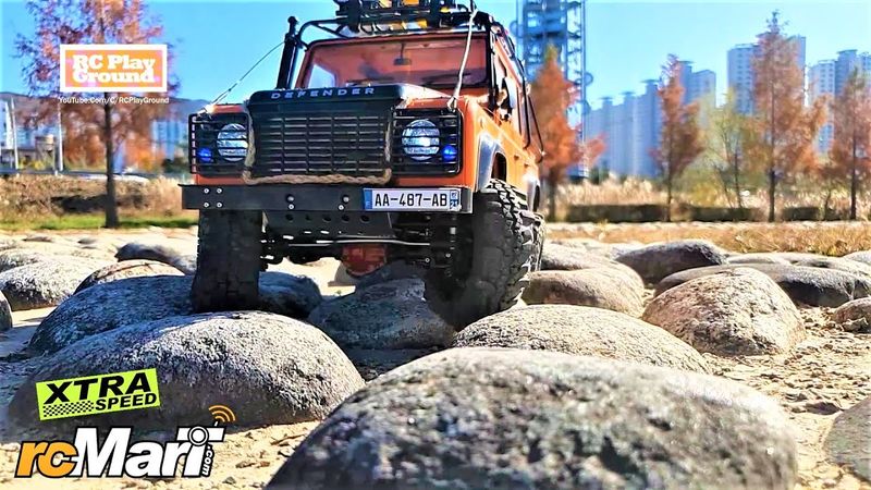 RC Car Xtra Speed D110 Defender Autumn Trail RUN