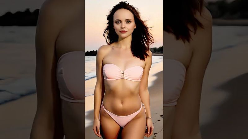 Christina Ricci's appearance changes since her debut#morph #film #usa