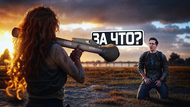 ПОКАЗАЛ ДЕВУШКЕ ПАНЗЕРФАУСТ