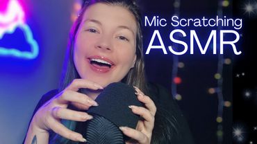 ASMR Mic Scratching on the Bare Mic and Foam Mic Cover