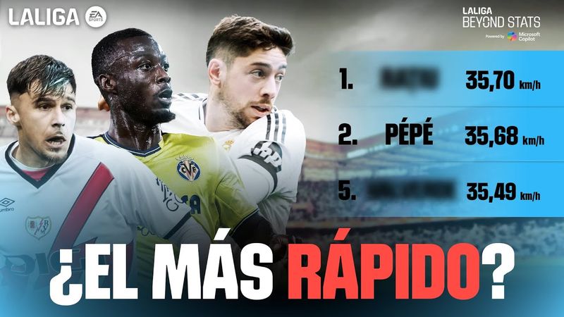 ¿QUIÉN es el JUGADOR MÁS RÁPIDO? 6 MÉTRICAS que te VAN A SORPRENDER ft @RafaelEscrig