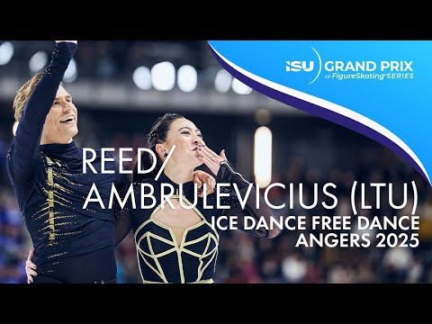 Allison REED / Saulius AMBRULEVICIUS | Ice Dance Free Dance | Angers 2025 | #GPFigure