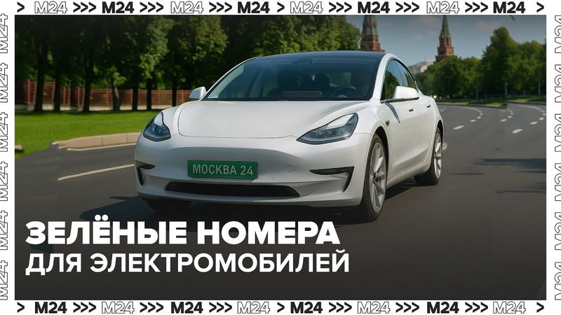 Зелёные номера для электромобилей: зачем их хотят ввести в России?