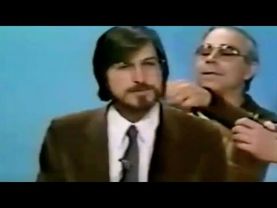 Steve Jobs' first TV interview