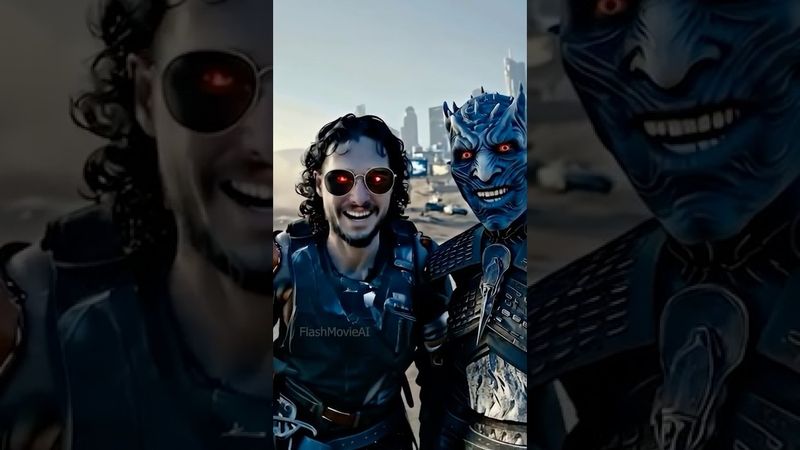 Влог Короля Ночи❄️встречаем Джонни Винтерхэнда и едем громить корпорацию! #gameofthrones #vlog #ai