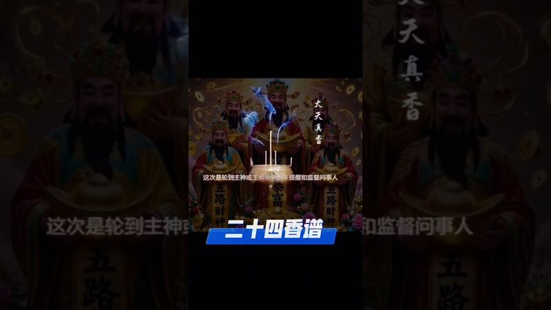《老祖宗的二十四香谱》“第六香谱 - 大天真香 点香测吉凶！老祖宗的智慧是你想不到的！#正能量 #玄學 #風水 #運勢 #测吉凶 #国学文化 #道家文化 #民间传说 #点香 #香文化